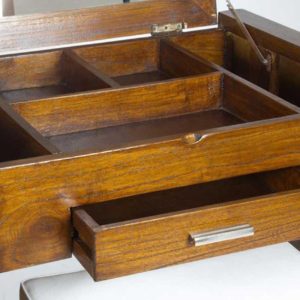 Set Masa Machiaj Dressing Maro Si Scaun Ohio 3